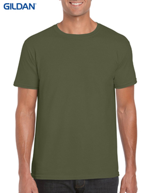 olive green graphic t shirt