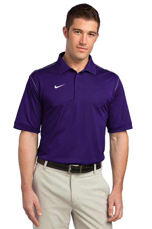 purple nike polo shirt