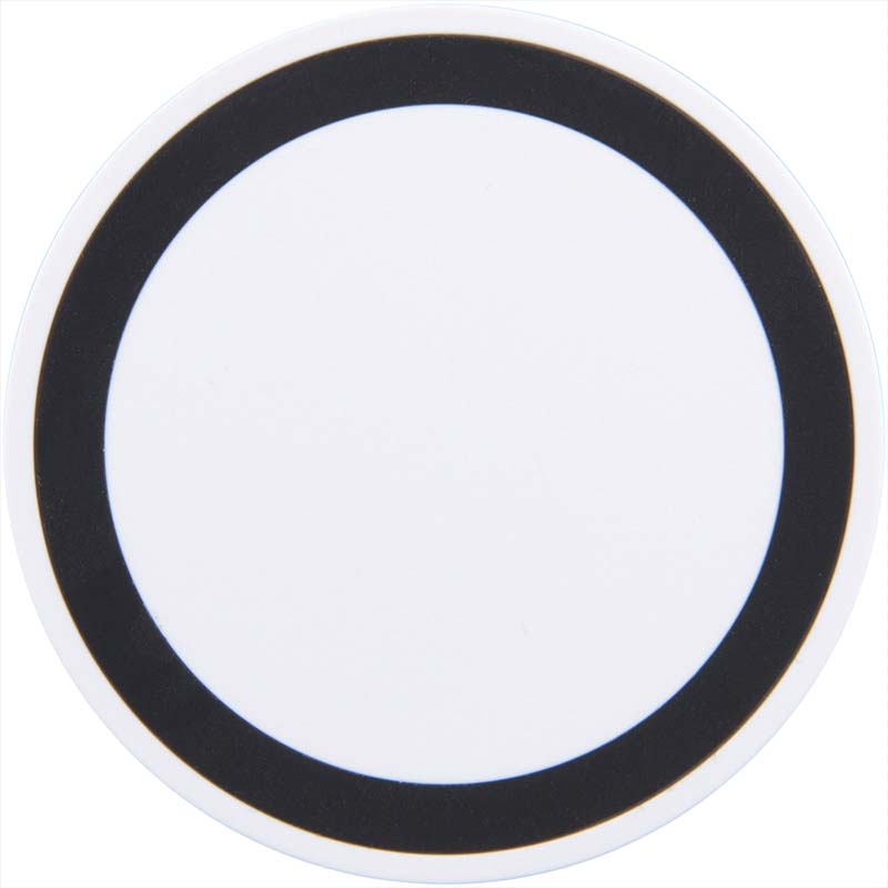 Freal Wireless Charging Pad, White/Solid Black