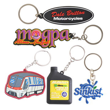 Medium 2D Custom Shape Key Ring 60mm