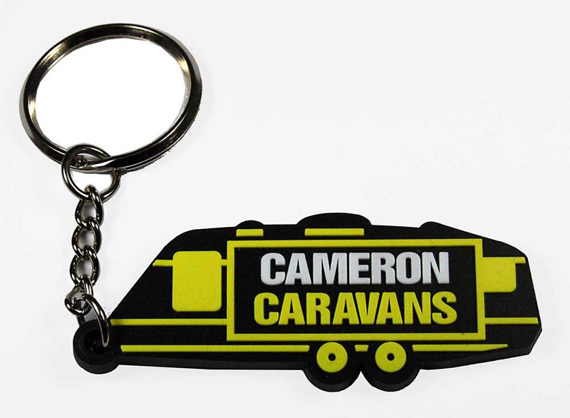 Large 2D Custom Shape Key Ring 80mm image7