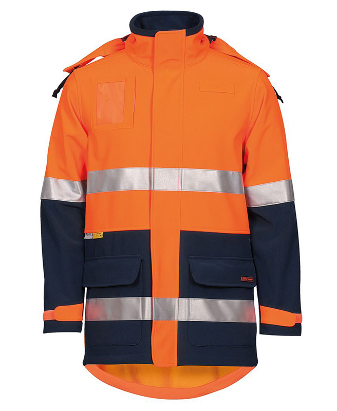 JB Hi Vis Soft Shell Industry Jacket