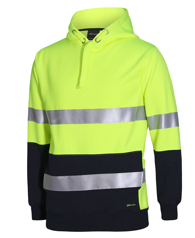 JB Hi Vis D+N 330G Pullover Hoodie