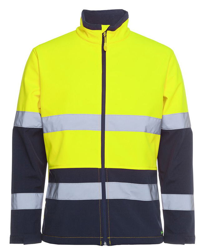 JB Hi Vis Water Resistant Softshell Jacket