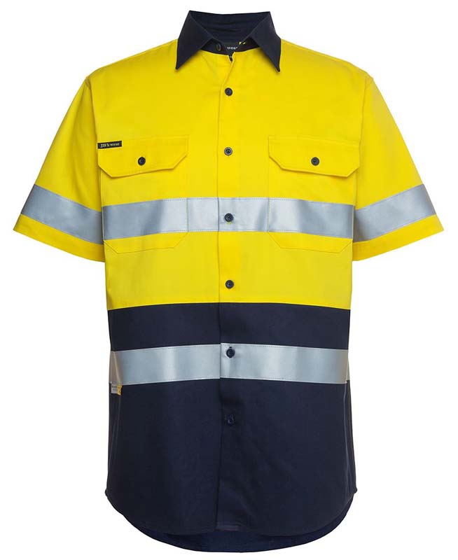 Hi Vis Short Sleeve (D+N) Shirt 190G