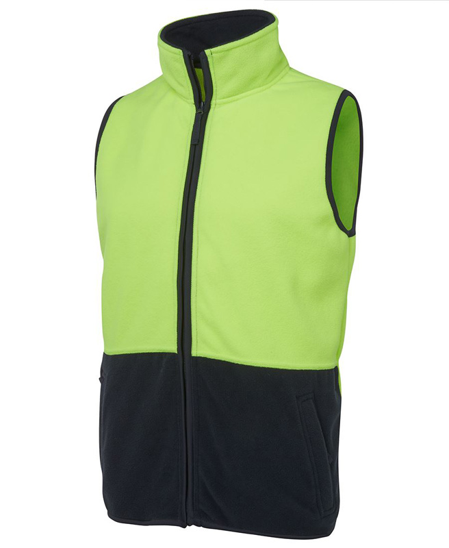 JB Hi Vis Polar Vest