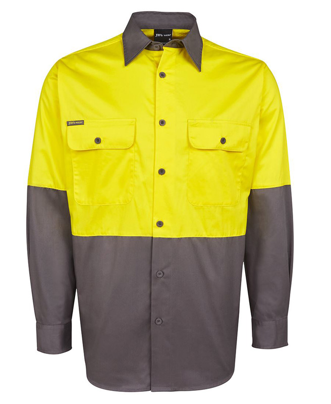 JB Hi Vis  Long & Short Sleeve Shirt 150G