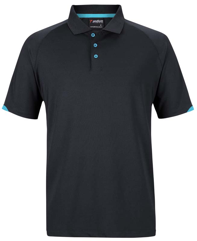 Podium Contrast Stretch Polo