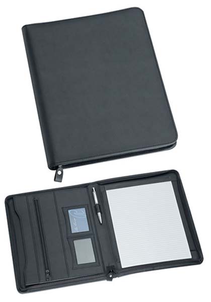 A4 Zippered Compendium 9163