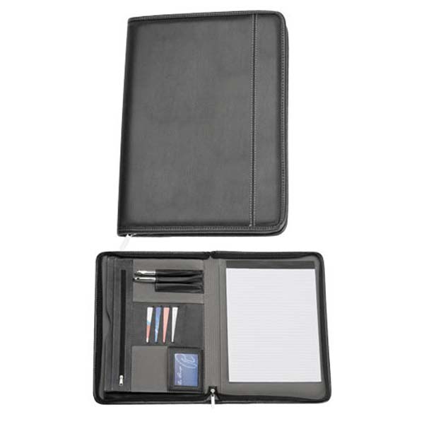 A4 Zippered Compendium 9173