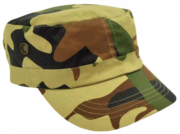 Camo Military Cap