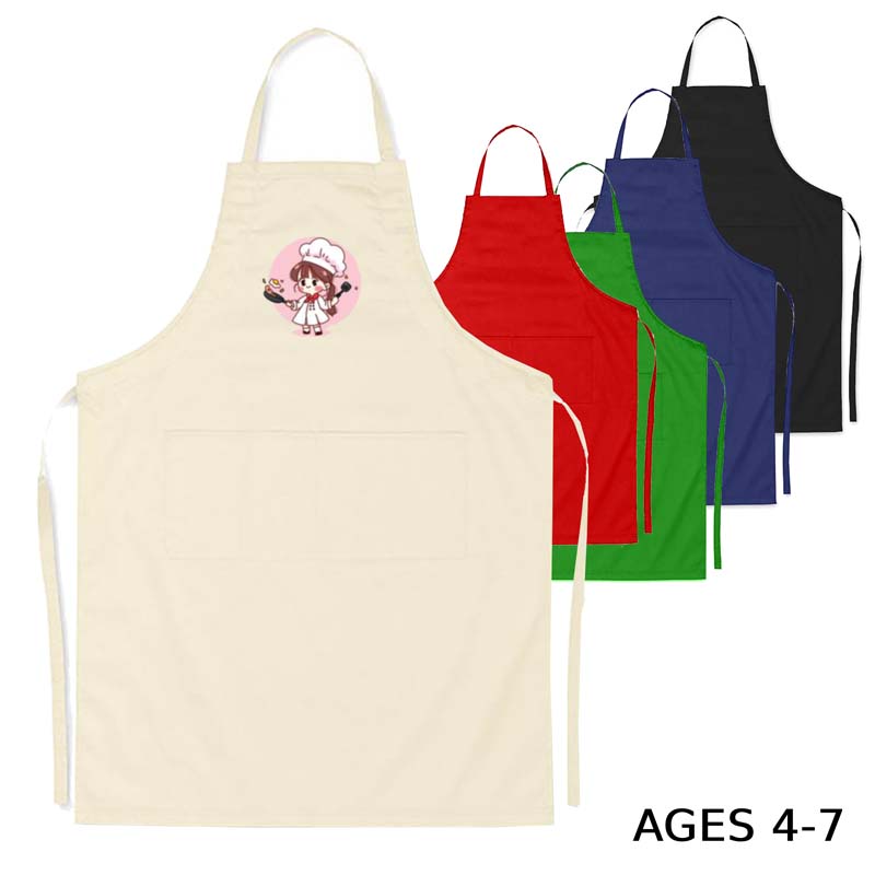 Jacky's Cotton Apron (Ages: 4-7)