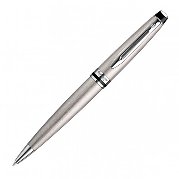 Waterman New Expert Ballpoint Pen- Stainless/Chrome