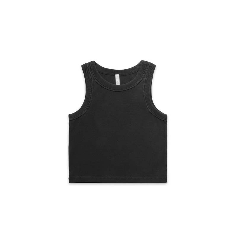 AS Colour Wo's Faded Organic Rib Crop Tank image4