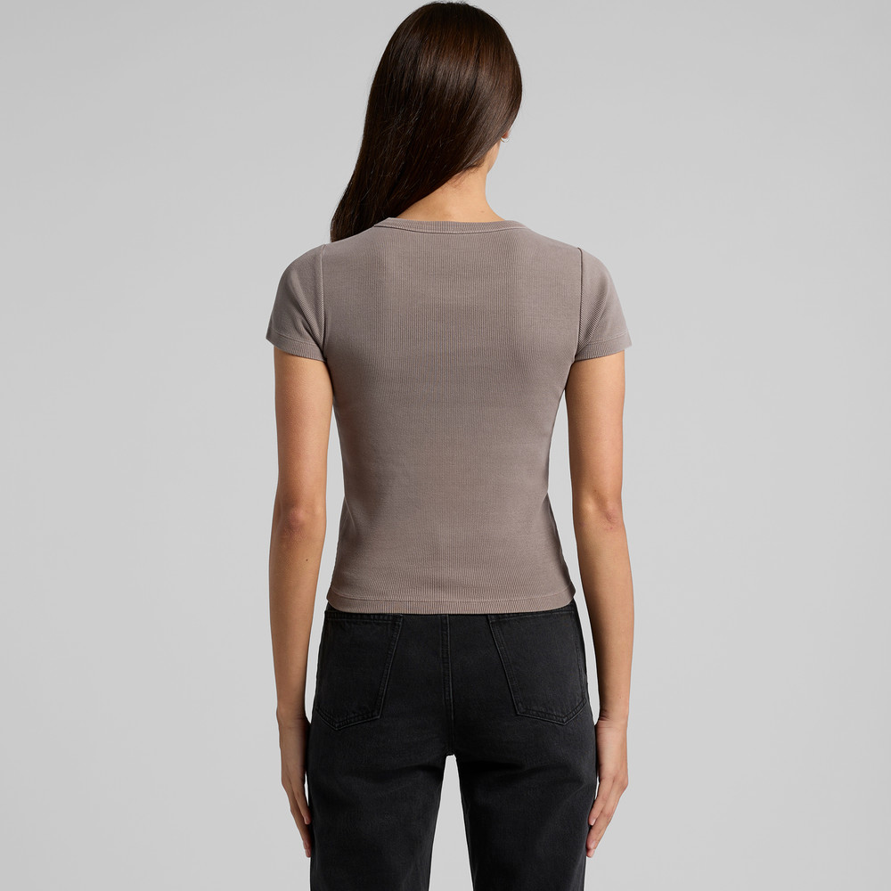 AS Colour Wo's Faded Organic Rib Baby Tee image6