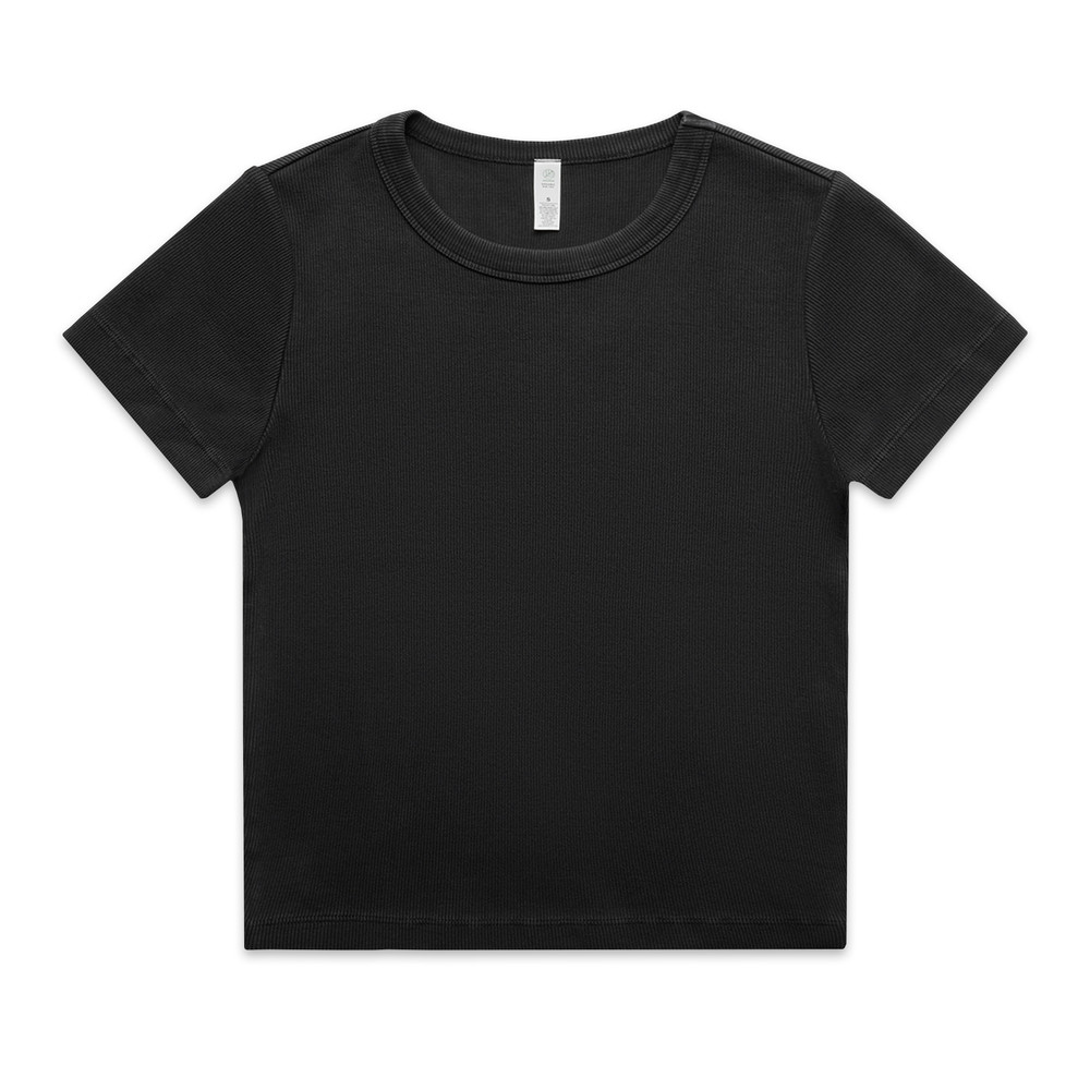 AS Colour Wo's Faded Organic Rib Baby Tee image3
