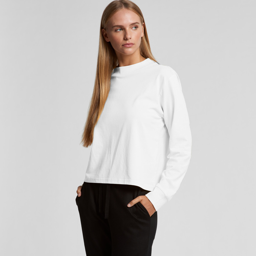 AS Colour Ladies Mock Long Sleeve Tee