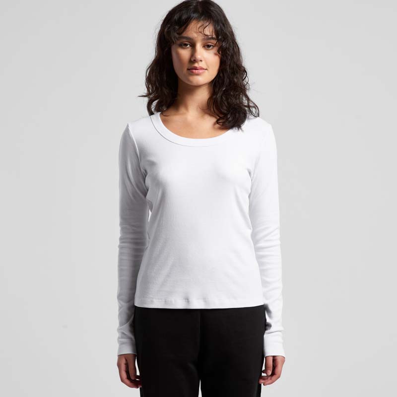 AS Colour Organic Rib Long Sleeve Tee