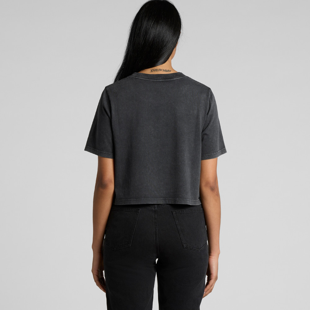 AS Colour Stone Wash Heavy Crop Tee image4