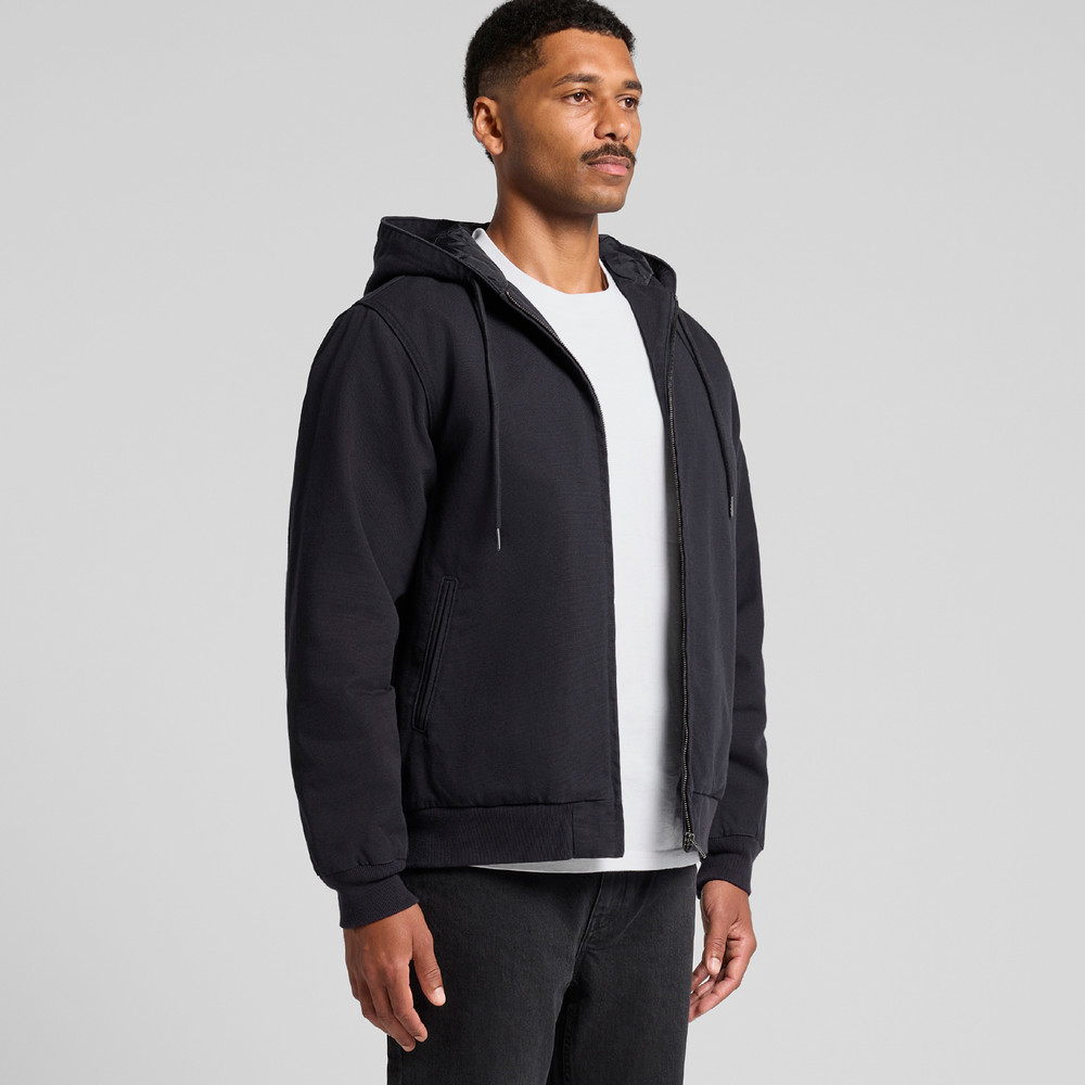 AS Colour Canvas Bomber Hood Jacket image5