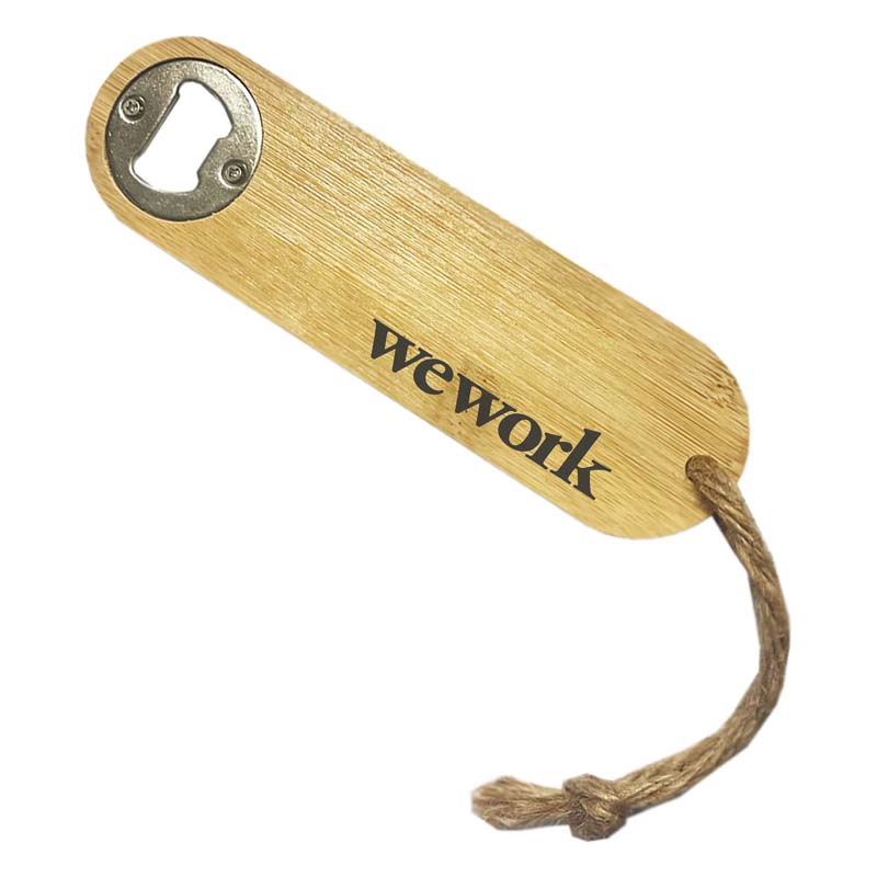 Texas Bamboo Bottle Opener