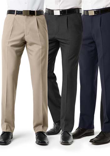 Mens Pleat Front Pant