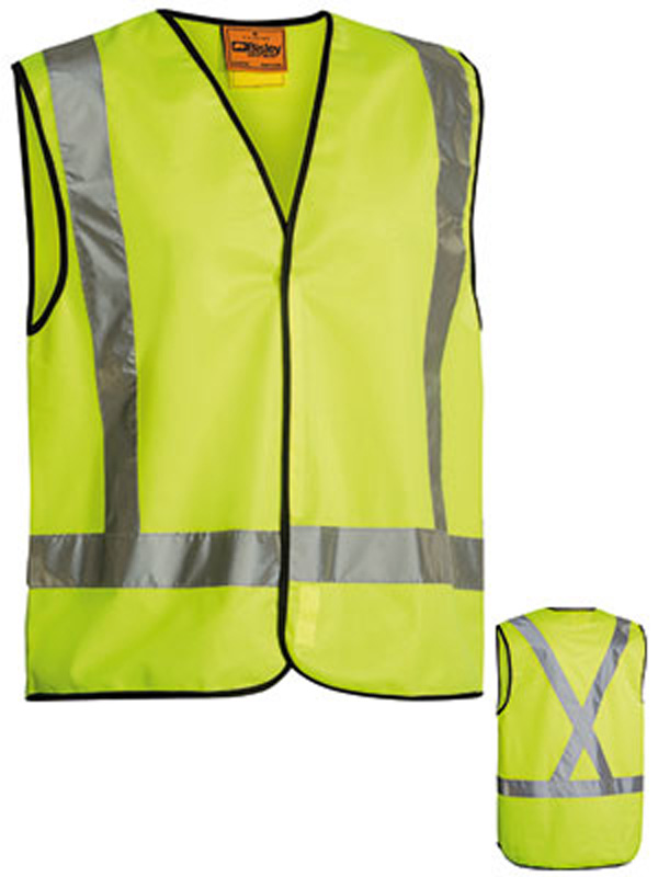 Bisley Lightweight Taped Hi Vis Vest