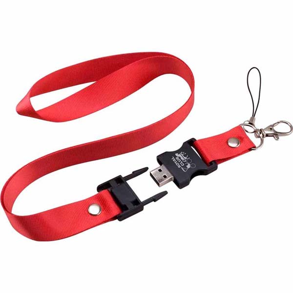 USB Lanyard Flash Drive 16GB