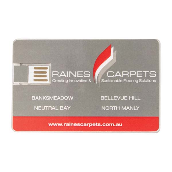 Acrylic Credit Card Flash Drive