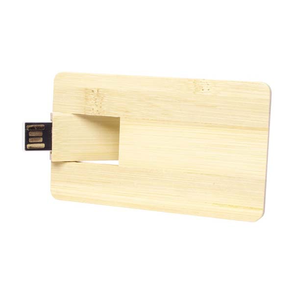 Bamboo Credit Card Drive - 4GB