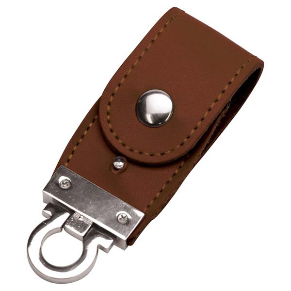 PU Leather Flip Drive 8GB