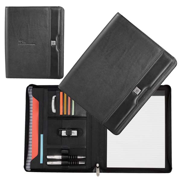 Cutter & Buck A4 Zippered Compendium