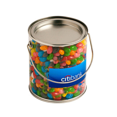 Big Bucket Filled With Jelly Beans