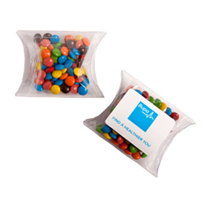 Mini M&Ms in PVC Pillow Pack 25g