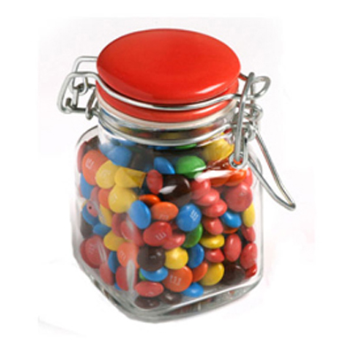 Mini M&Ms in Clip Lock Jar 80g