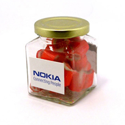 Rock Candy in Square Jar 135g