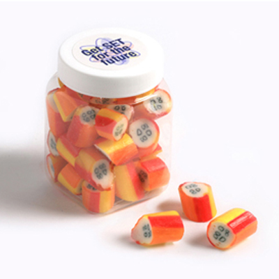 Rock Candy in Plastic Jar 135g