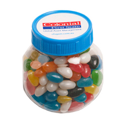 Plastic Jar Filled with Jelly Beans 170G