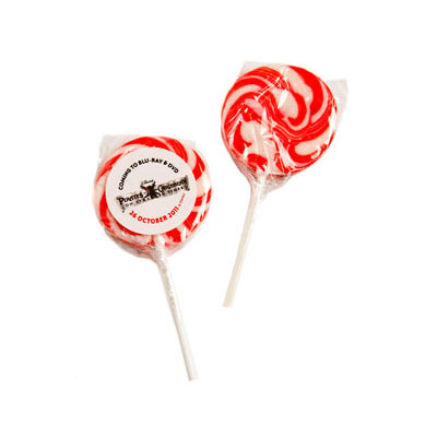 Medium Candy Lollipop - Red