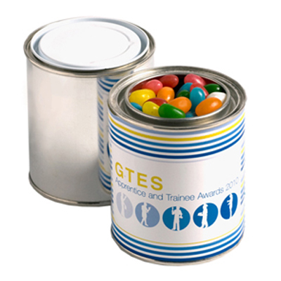 Paint Tin Filled with Jelly Beans 250g