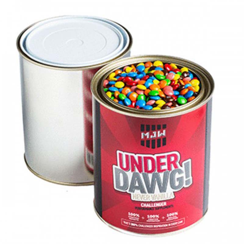 Paint Tin filled with M&Ms 1kg