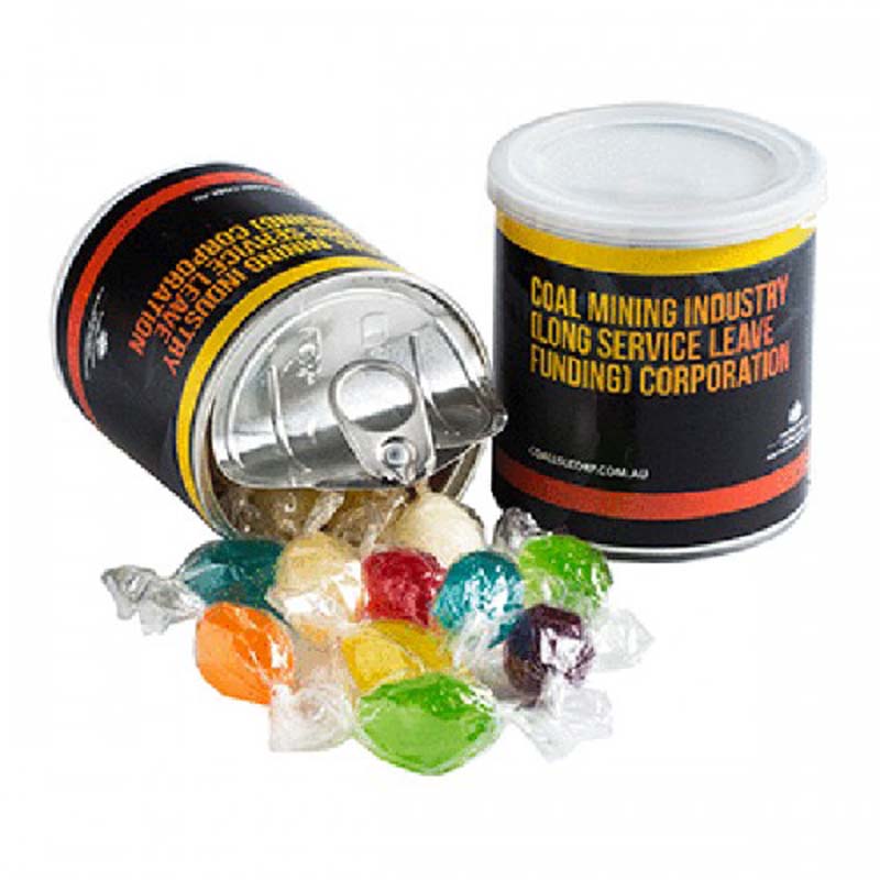 Pull Can with Boiled Lollies