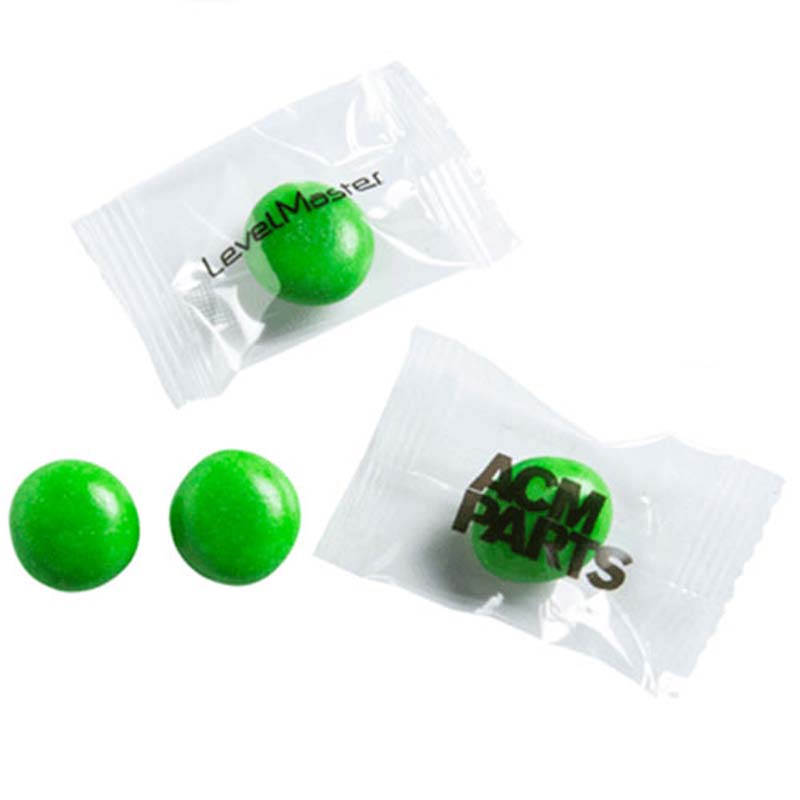 Individually Wrapped Green Big Chewy Fruits