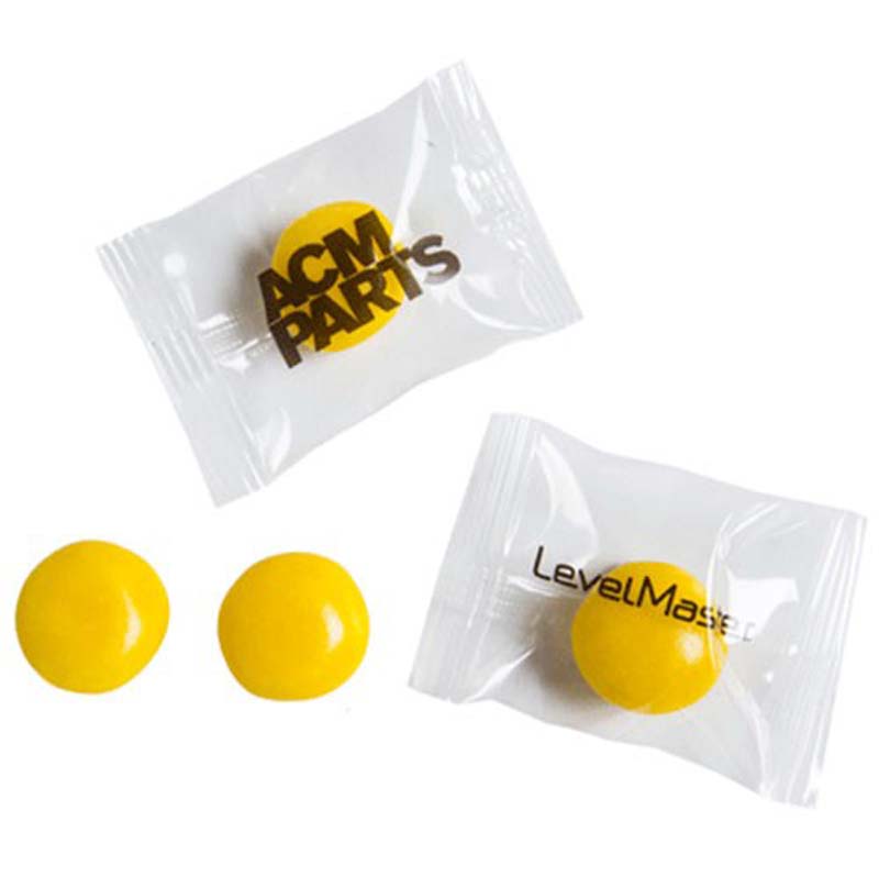 Individually Wrapped Yellow Big Chewy Fruits