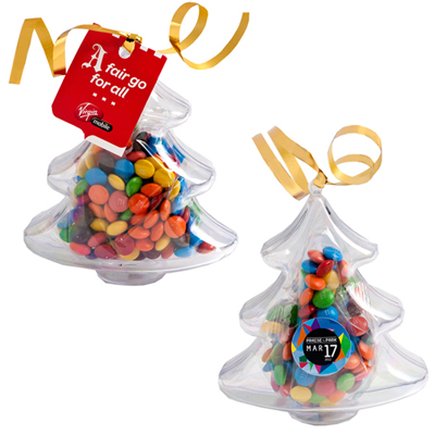 Acrylic Trees Filled with M&Ms