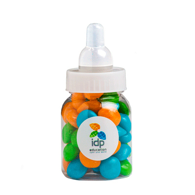 Baby Bottle Filled with Chewy Fruit 50G