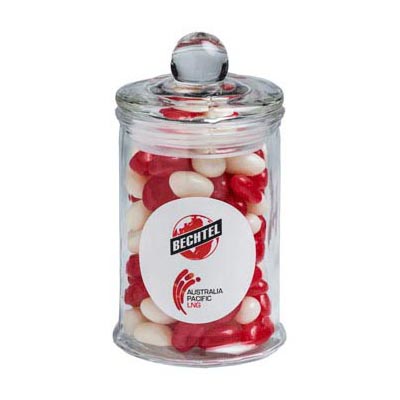 Small Apothecary Jar Filled with Jelly Beans