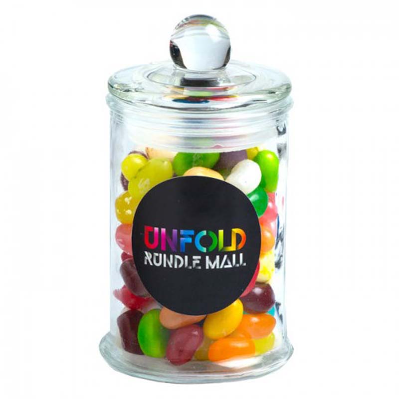 Small Jar filled with Jelly Belly Jelly Bean 115g