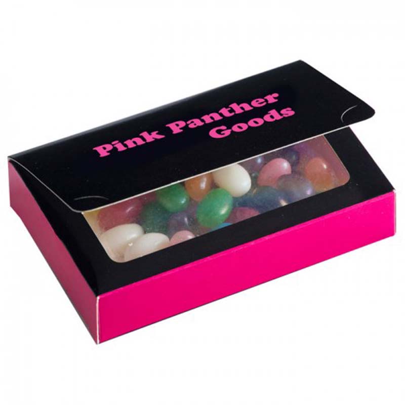 Full Colour Printed Bizcard Box with Jelly Beans 50g