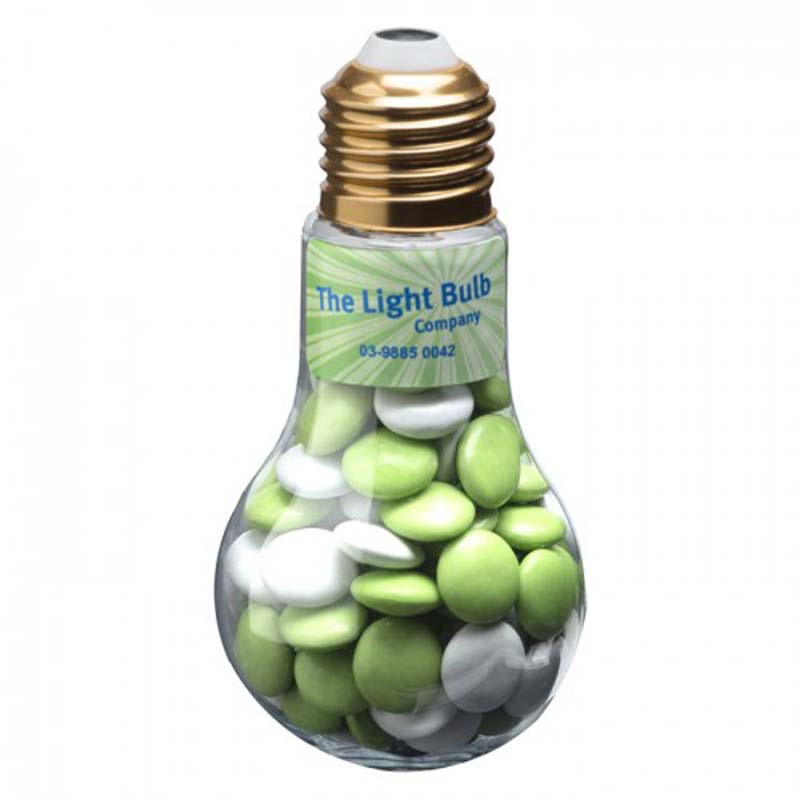 Light Bulb with Choc Beans 100g